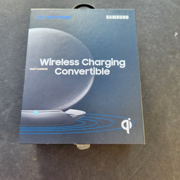 Samsung Qi OEM Fast Charge Wireless Phone Charging Convertible Stand EP-PG950 - Picture 1 of 13